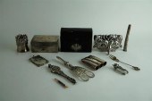 ECLECTIC GROUP OF SILVER ITEMS