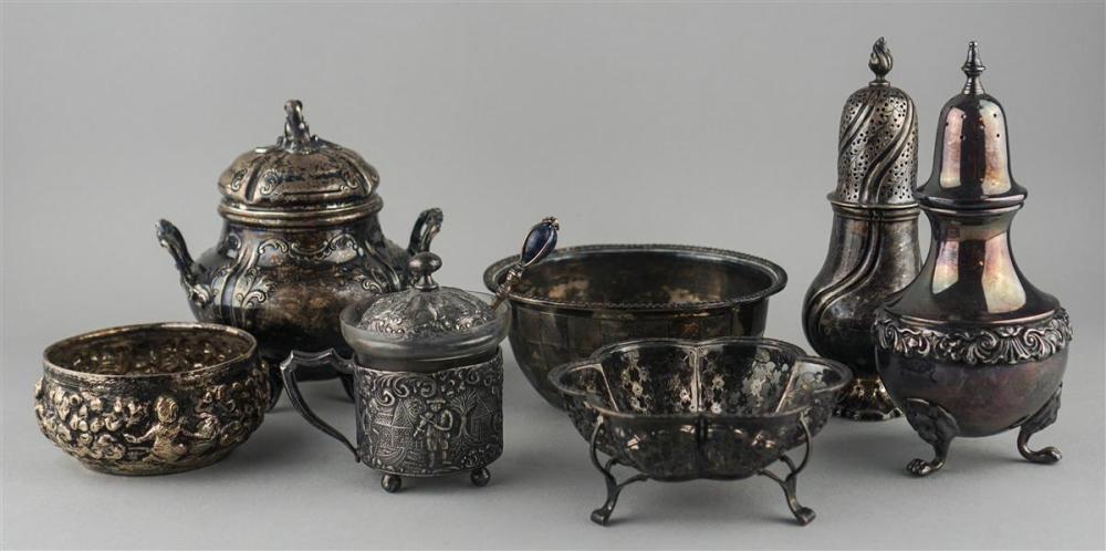 ECLECTIC GROUP OF SILVER