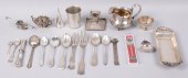 ECLECTIC GROUP OF SMALL SILVER