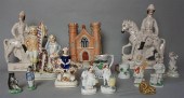 ECLECTIC GROUP OF STAFFORDSHIR