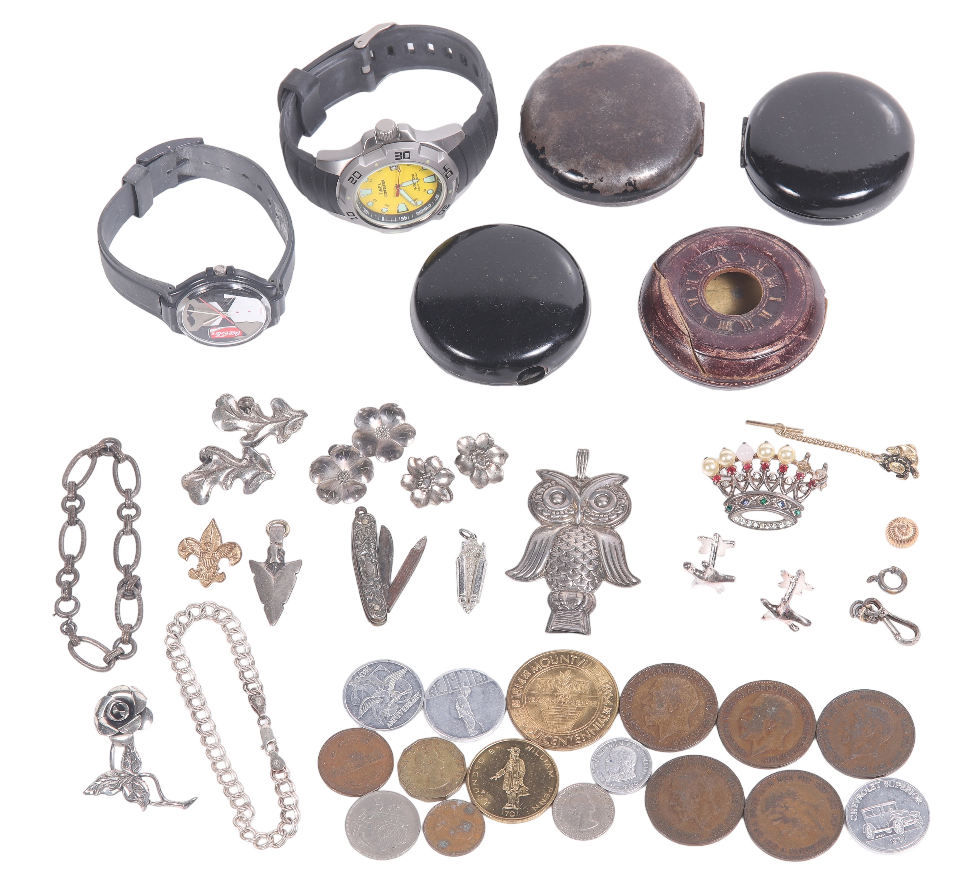 Eclectic jewelry grouping to