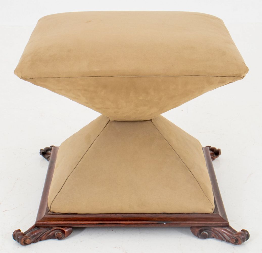 ECLECTIC STOOL MOUNTED ON VICTORIAN