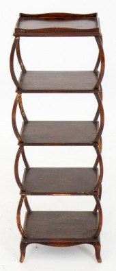 ECLECTIC STYLE FIVE SHELF ETAG