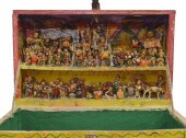 ECUADORIAN FOLK ART PAINTED FI