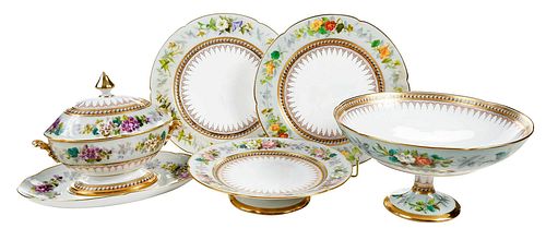 ED. HONORE PORCELAIN DINNER