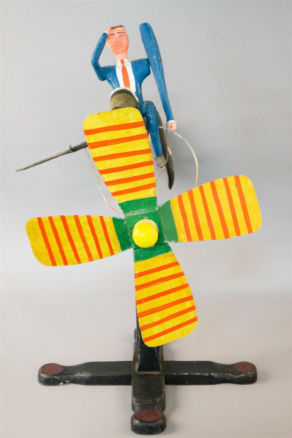 ED LARSON, MIXED MEDIA WHIRLIGIG