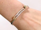 ED LEVIN 14K YG & 925 GRAND SI