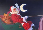 ED LITTLE (B 1957) "SANTA CLAU