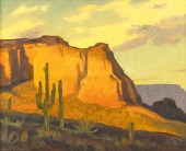 ED MELL (1942- ), APACHE CLIFF