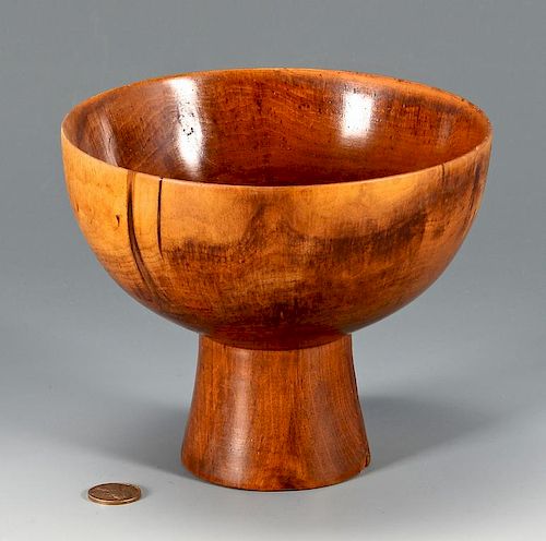 ED MOULTHROP FOOTED BOWLEdward