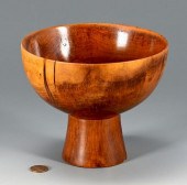 ED MOULTHROP FOOTED BOWLEdward