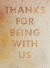 ED RUSCHA (1937-1997): THANKS