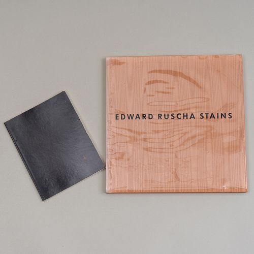 ED RUSCHA (B. 1937): STAINS; AND