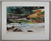 ED W. WOODS WATERCOLOR ON PAPE