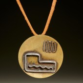 ED WIENER, MODERNIST PENDANT E