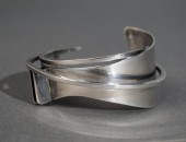 ED WIENER STERLING SILVER CUFF
