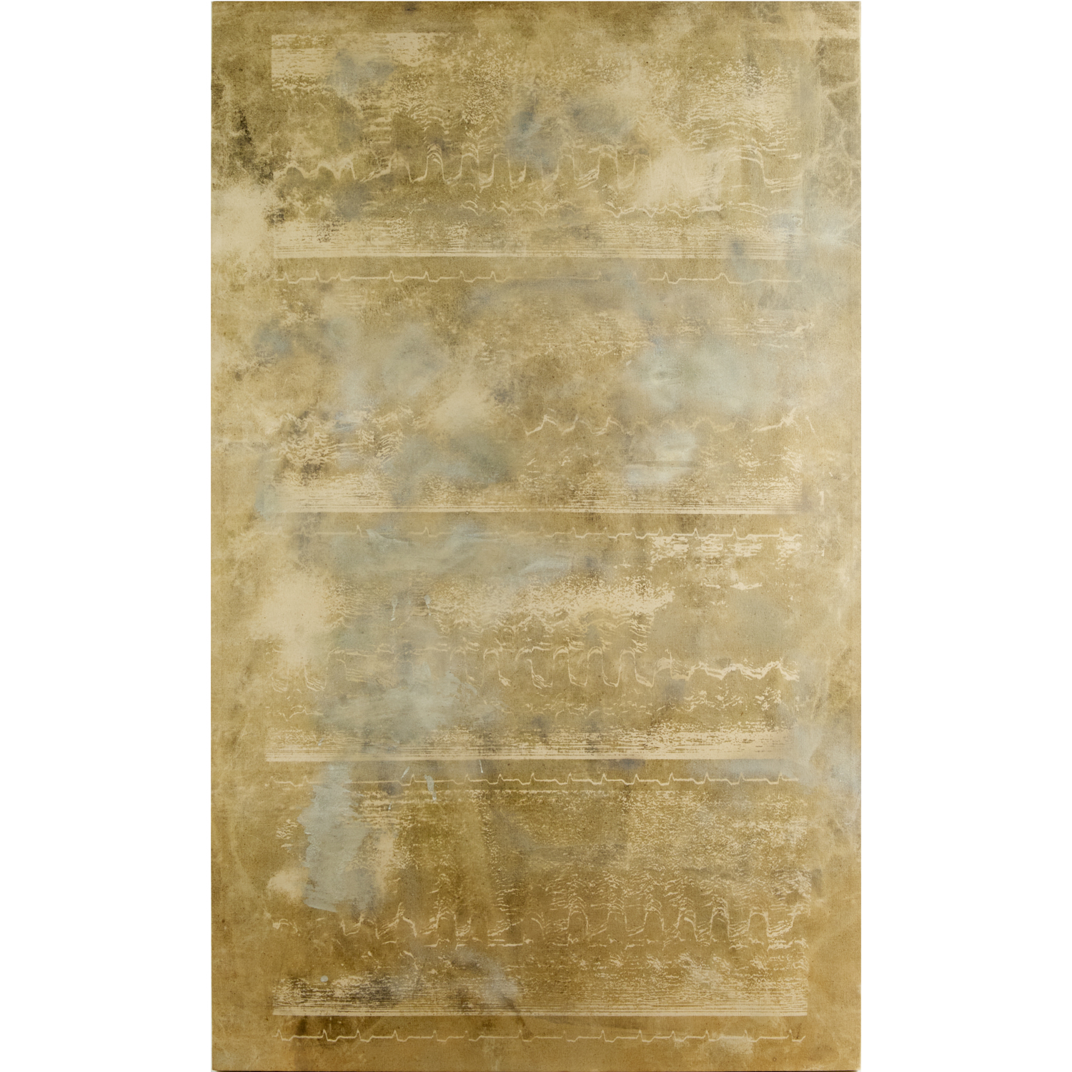 EDDA RENOUF (ATTRIB.), LARGE OIL ON
