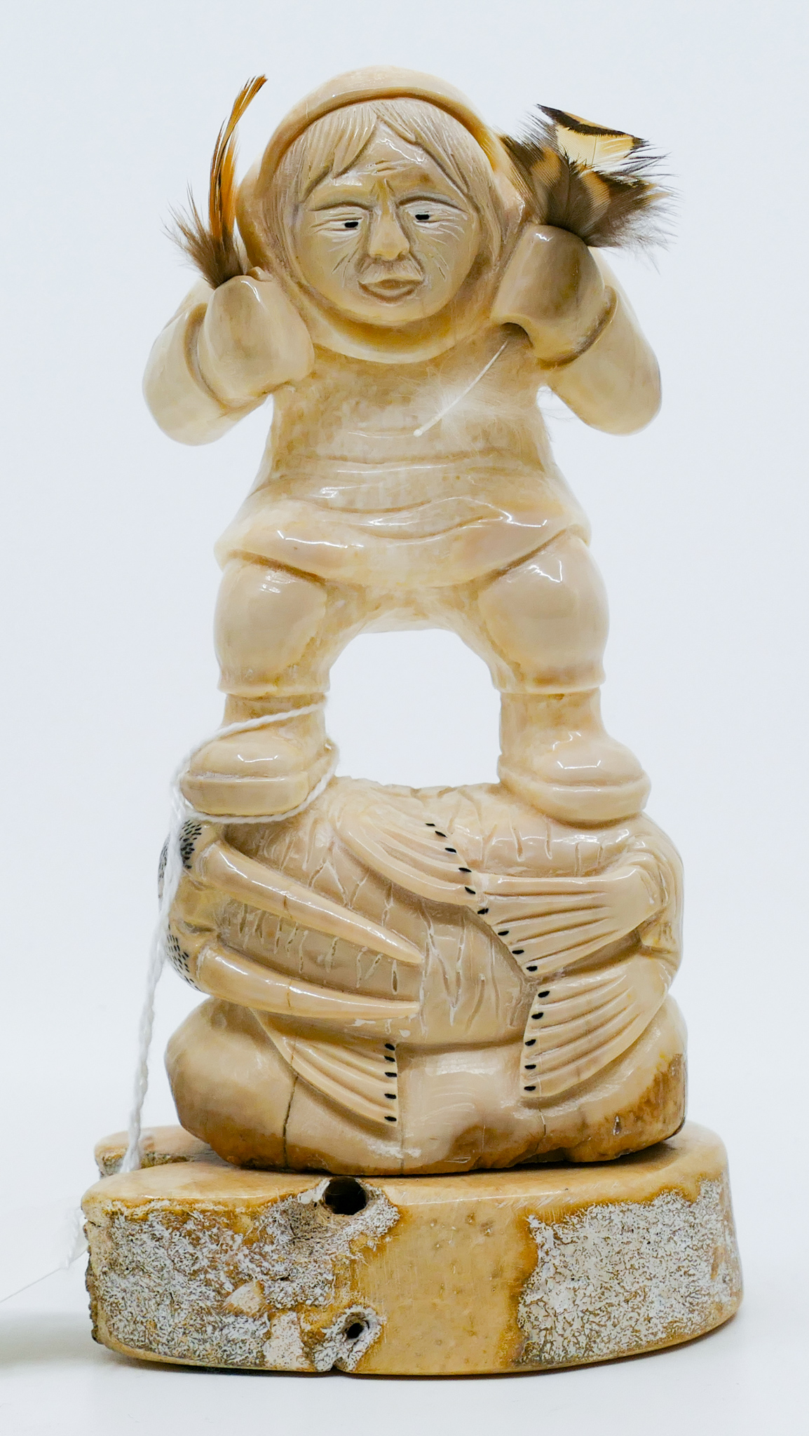 Eddie Lee Alaskan Eskimo Carved