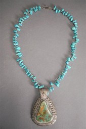 EDDY CHACO SILVER AND TURQUOIS