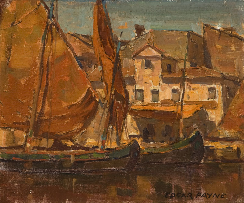 Edgar A. Payne (1883-1947 Hollywood