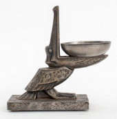 EDGAR BRANDT, ART DECO PELICAN