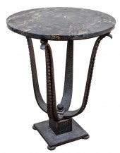 EDGAR BRANDT ATTR. IRON & MARB