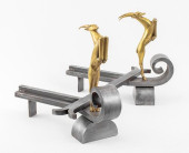 EDGAR BRANDT LEAPING STAG ANDI