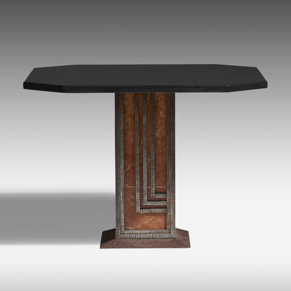 Edgar Brandt. Occasional table.