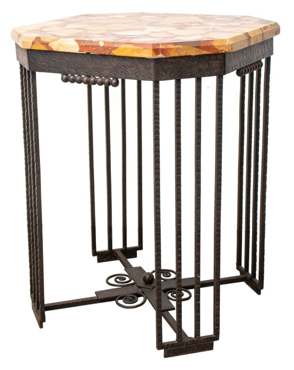 EDGAR BRANDT STYLE ART DECO WROUGHT