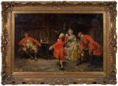 EDGAR BUNDY GENRE PAINTING(Bri