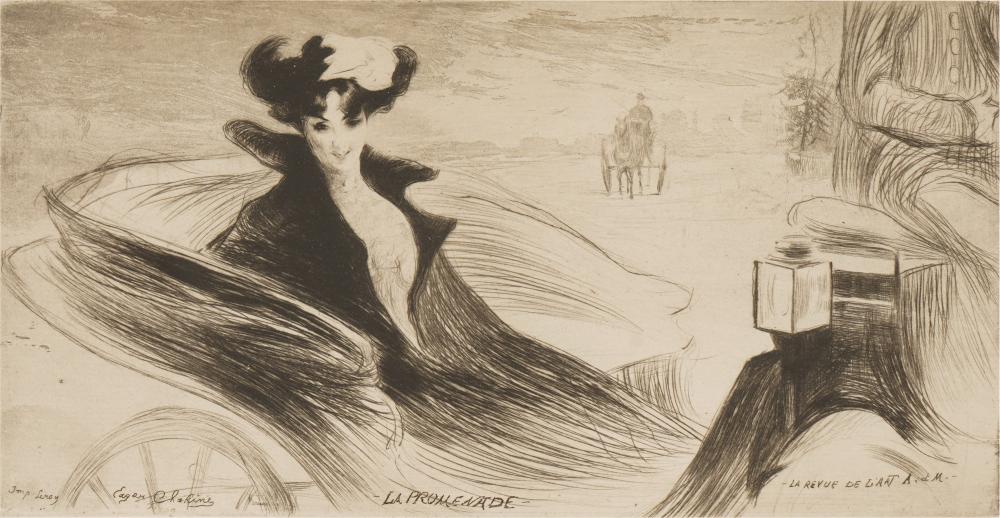 EDGAR CHAHINE (FRENCH 1874 - 1947):