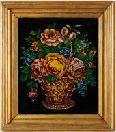EDGAR CURTIS REVERSE-GLASS TIN