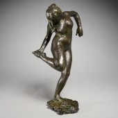 EDGAR DEGAS (AFTER), BRONZE Af