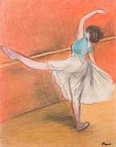 EDGAR DEGAS BALLERINA MIXED ME