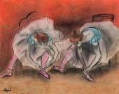 EDGAR DEGAS COLORED PENCIL DRA