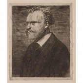 Edgar Degas EDOUARD MANET EN B