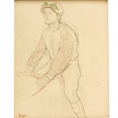 EDGAR DEGAS, LITHOGRAPH After
