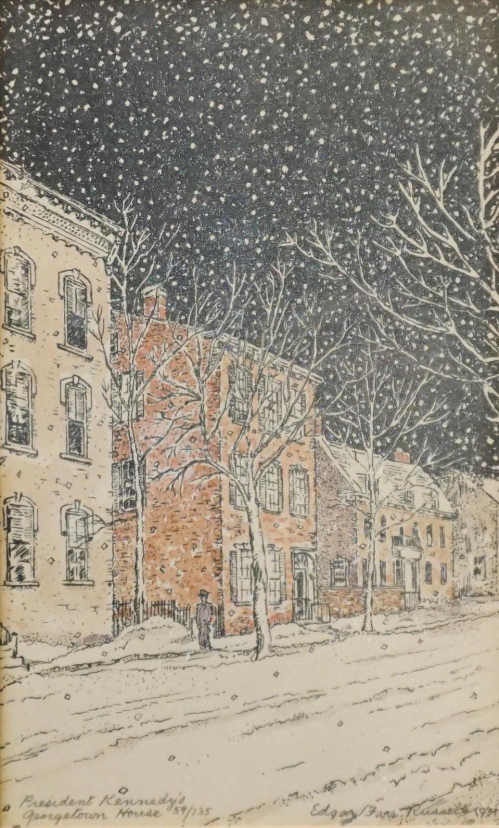 EDGAR FARR RUSSELL, AMERICAN 20TH
