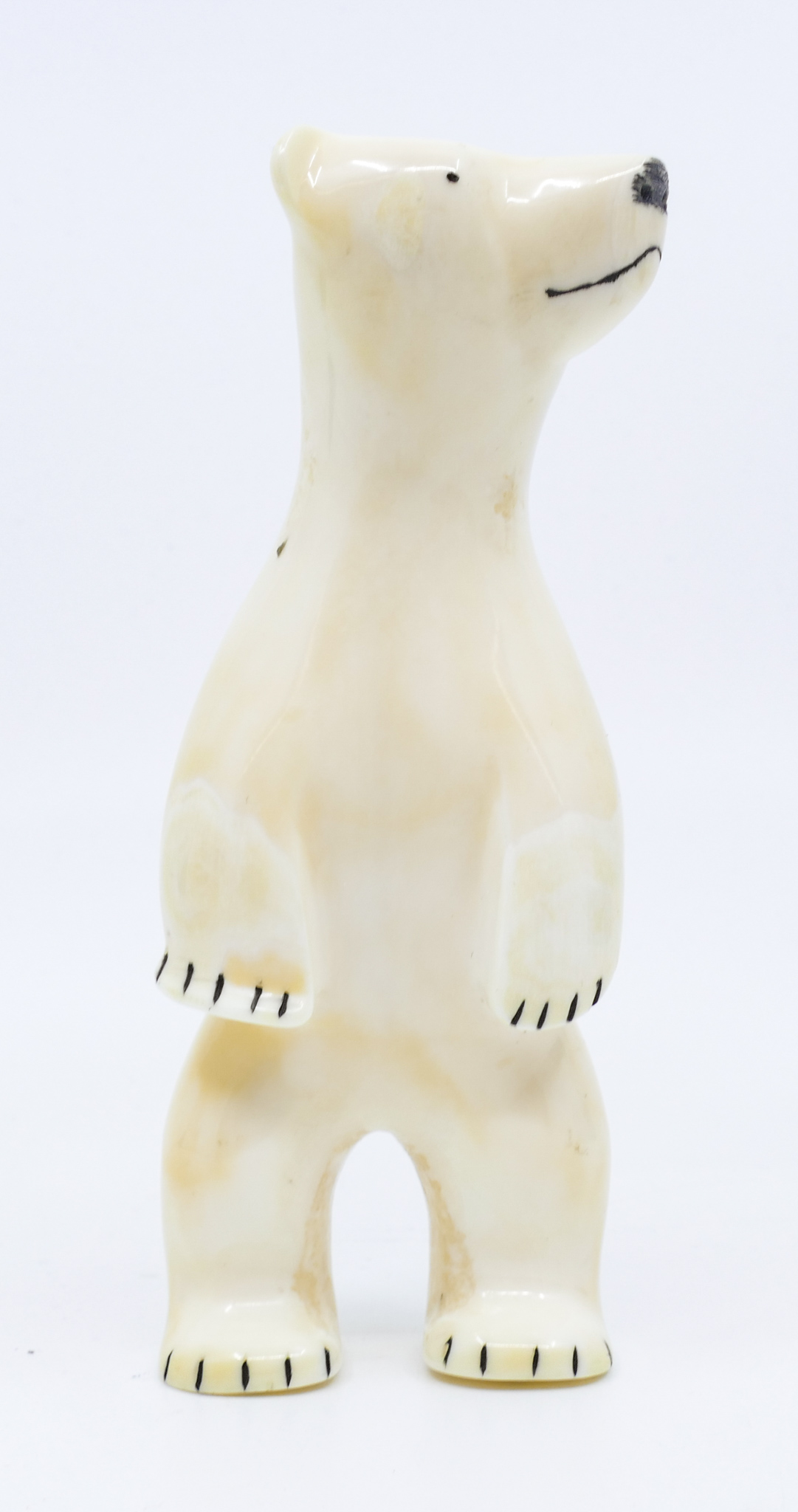 Edgar Iyapana Inuit Scrimshawed