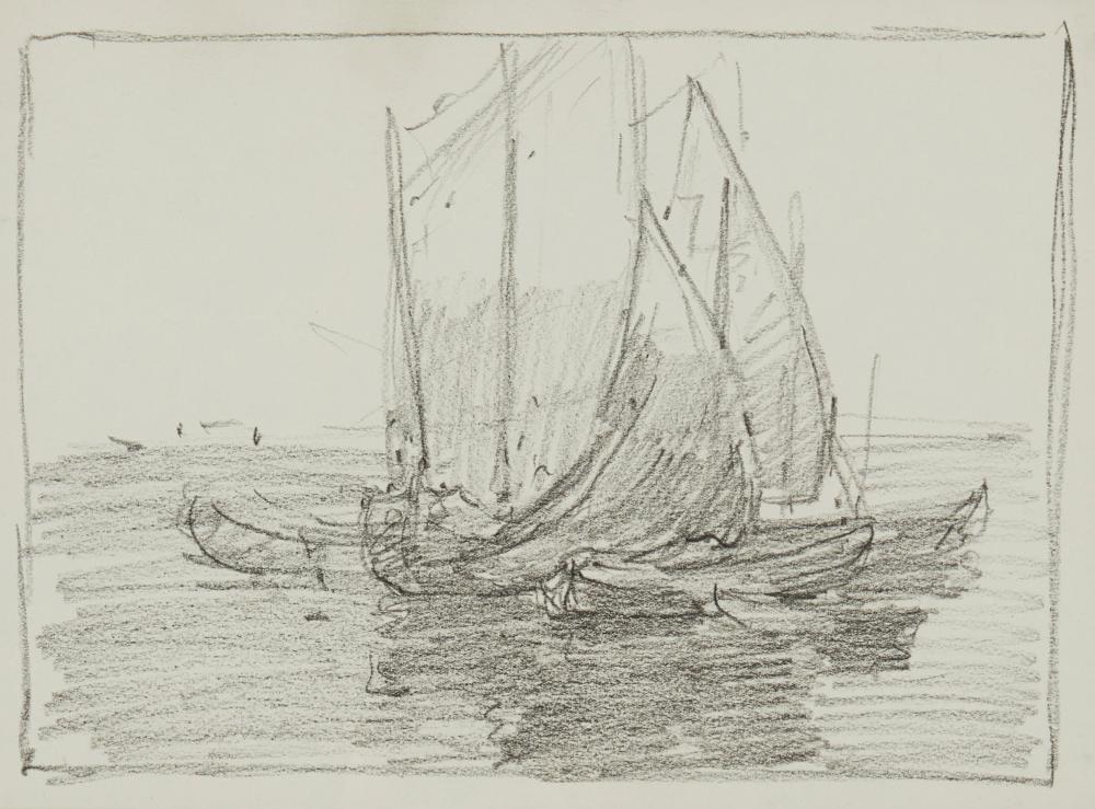 EDGAR PAYNE (1883-1947), "STUDY FOR