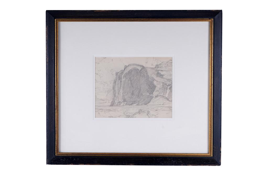 EDGAR PAYNE: "ARIZONA CANYON"pencil