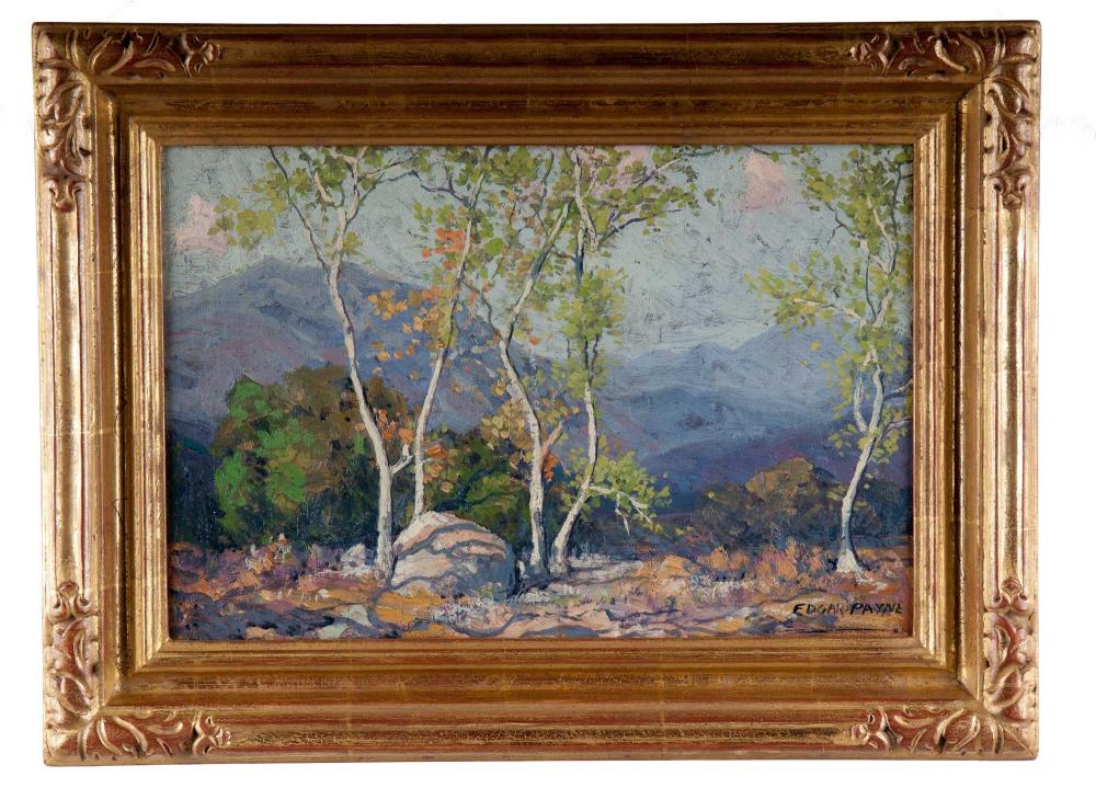 EDGAR PAYNE: "IN THE ARROYO (