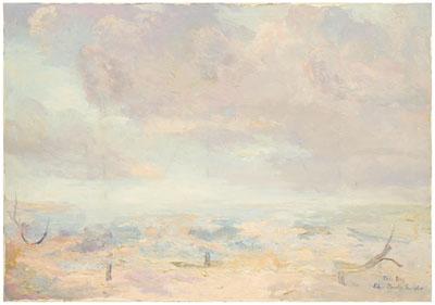 Edgar Wallace Bowlin painting