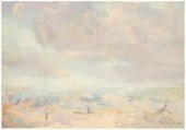 Edgar Wallace Bowlin painting