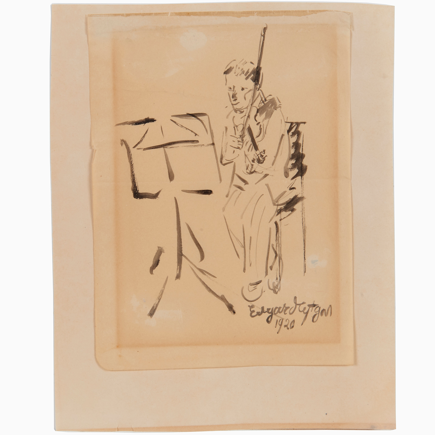 EDGARD TYTGAT, DRAWING Edgard
