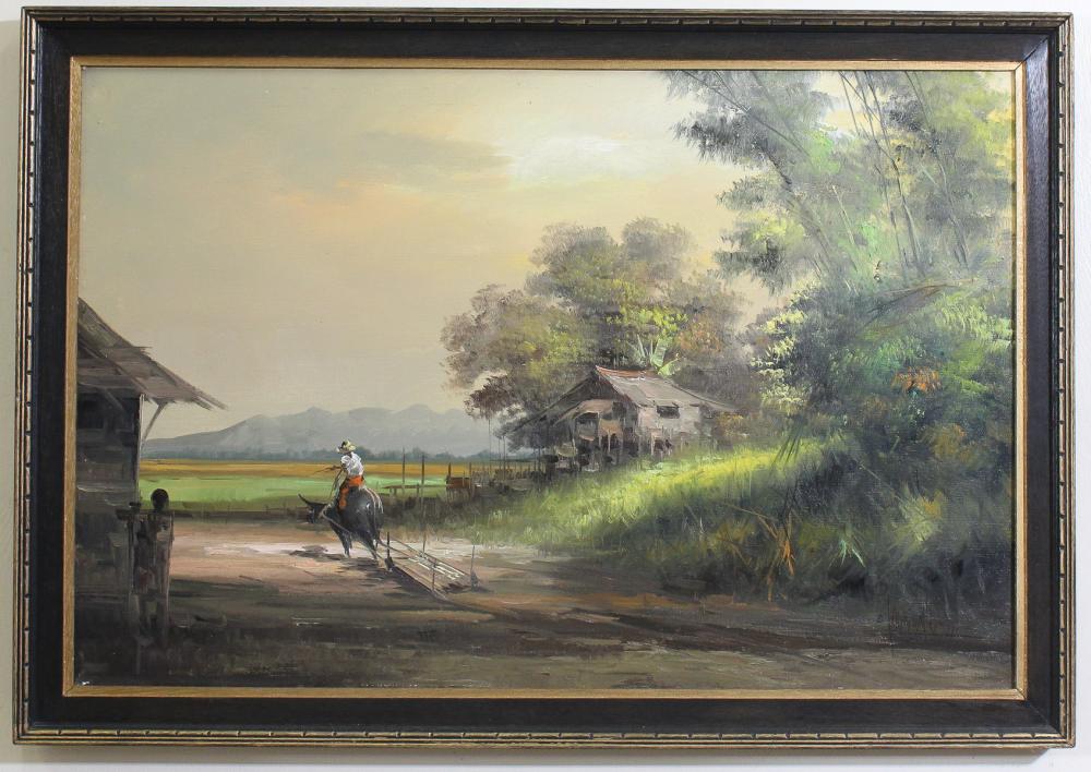 EDGARDO SARMIENTO OIL ON