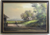 EDGARDO SARMIENTO OIL ON CANVA