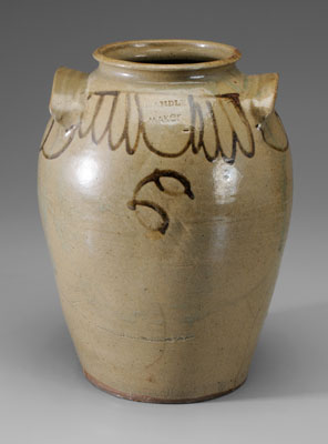Edgefield Decorated Jar Thomas
