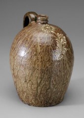 Edgefield Decorated Jug attrib