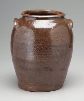 Edgefield jar, two lug handles